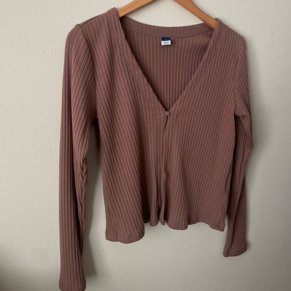 One Button Cardigan